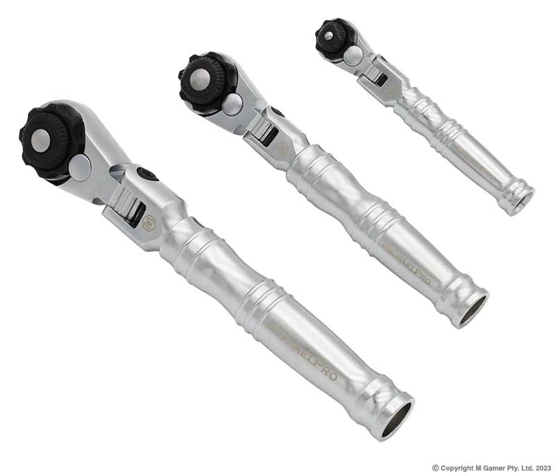 Extendable Flex-Head Ratchet Set